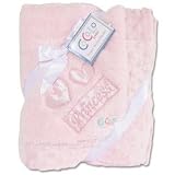 Pink Princess Fluffy Sherpa Sentiment Luxury Blanket