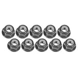 RC18T Mini T LST 3mm Flanged Aluminum Lock Nuts 10pc TI