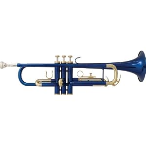 Amati ATR 213 Series Bb Student Trumpet (Atr 213Ibe-Oa Blue Lacquer) by