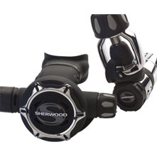 Sherwood SR1 Scuba Diving Regulator - Pneumatically Balanced Dry Sealed 2nd Stage