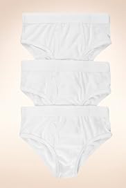 3 Pack Autograph Pure Cotton Plain Briefs