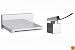 Artos F202-4BN Quarto In Wall Tub Spout With Deck Mount Control, Brushed Nickel
