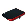 Acer Aspire AO721-3574 11.6-Inch Netbook (Mesh Black) Carrying Fashion Netbook Neoprene Sleeve Case (Black/Red)