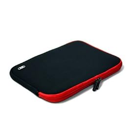 Fashion Netbook Neoprene Sleeve Case (Black Red) for Acer Aspire One 531 10.1 Netbook by ESME