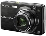 Photo : Sony Cybershot DSCW150/B 8.1MP Digital Camera with 5x Optical Zoom with Super Steady Shot (Black)