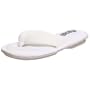 Deer Stags Women's Tickle Slipper,White,6 M