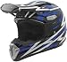 KBC PRO-X BACKFIRE BLUE MOTORCYCLE Off-Road-Helmet