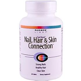Rainbow Light Light, Nail, Hair & Skin Connection, 60 Tablets
