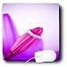 Yves Creations Colorful Wedding - Engagement Ring on Pink Purple Flower - Mouse Pads