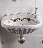 Herbeau 010104 Vieux Rouen Vitreous China Lavatory Sink 0101