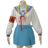 涼宮ハルヒの憂鬱 県立北高校風 女子制服（長袖）★ costume347 コスプレ衣装 コスチューム衣装 メイド AKBアキバ 女子高生 セーラー服 m