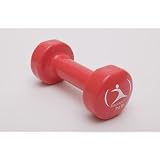 Vinyl Dumbbell 7 LB, Red, Single