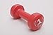 Vinyl Dumbbell 7 LB, Red, Single