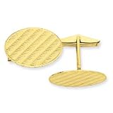 14k Cuff Links - JewelryWeb
