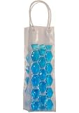 Chill It - Wine Bag Beer Bottle Cooler & Ice Chiller Freezable Carrier (Blue)