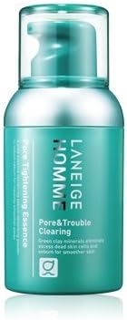 FREE INTERNATIONAL SHIPPING + LANEIGE FOR MEN Pore Tightening Essence (Combination Skin , Oily Skin , Sensitive Skin / 50ml)