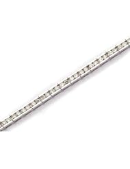 14K White Gold Diamond Channel Bracelet