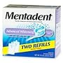 Mentadent Toothpaste, Advanced Whitening, 10.5-Ounce Container in 2-Count Package (Pack of 3)