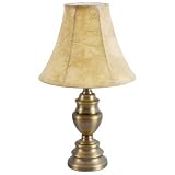 One Light Accent Lamp in Antique Brass