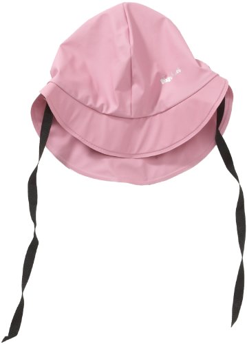 Playshoes Unisex - Baby M&uuml;tzchen 408951 Regenm&uuml;tze mit Baumwoll-Futter, Gr. 47, Rosa (14 r Preisvergleich