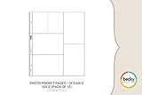 Photo Pocket Pages - Design G Photo Pocket Pages - Design G
