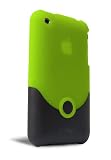 IFROGZ iphone3g-fl-lme-blk Frosted Luxe Case for iPhone 3G/3GS (Lime/Black)