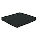 Strathwood Falkner Lounge Ottoman Polyester Cushion, Solid Black