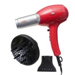  Turbo Hair Dryer Ceramic 1300 Watt Farouk Red and Silver GF1541-CHI 