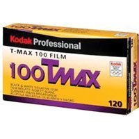 Kodak T-Max 100, 100TMX, Black &amp; White Negative Film ISO 100, 120 Size, Pack of 5, (Made in USA for International Use)