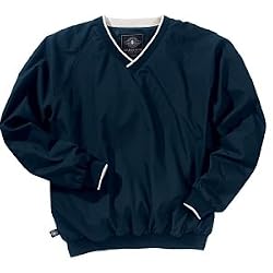 Men's Legend Windshirt for the Golf Enthusiast, Navy/White
