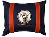 Illinois Fighting Illini Sports Coverage Sidelines Pillow Sham NCAA