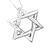 14K Diamond Religious Star of David Pendant