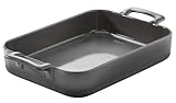 Revol Eclipse 3.85 Quart Rectangular Baking Dish, Slate