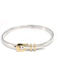 Gold accent bangle bracelet, Hold Me