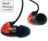 Electronics : JVC HA-FX300-R - High Quality In-Ear Canal Headphones - Red