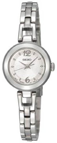 Seiko Women's SXGN77P1 Silver Dial Stainless Steel Watch