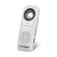 Sylvania SMP4029 4 GB MP3 Player with Built in Hi-Fi Speaker and Expandable SD Memory Slot, and Bonus Neck Strap (White)