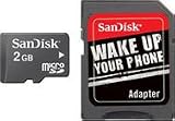 100x SanDisk Memory Card 2GB microSD and microSDHC with Adapter