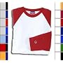 Champion Raglan Baseball Jersey Tee - T-Shirt