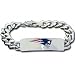 NFL Football ID Bracelet - New England Patriots