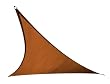 Coolaroo Triangle Shade Sail 16 Feet 5 Inches with Hardware Kit, Terracotta