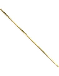 14k 1.0mm Box Chain, Best Quality Free Gift Box Satisfaction Guaranteed