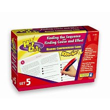 Set 5: Finding the Sequence/Finding Cause and Effect (Hot Dots Reading Comprehension)