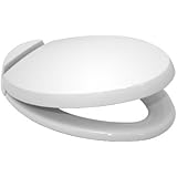 TOTO SS204#01 Contemporary SoftClose Oval Toilet Seat, Cotton White