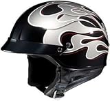 HJC CS-2N LAVA MC1 SIZE:MED MOTORCYCLE Open-Face-Helmet