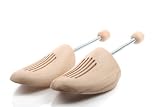 Buchenholz Schuhspanner Holz mit Feder deutsche Herstellung 36-52 z286-42-43
