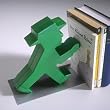 Buchst�tze PHILOSOPH Geher gr�n von Ampelmann