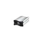 Quantum GoVault Data Protector 1600 - Disk drive - GoVault - Hi-Speed USB - external - black, silver - with 80 GB Cartridge