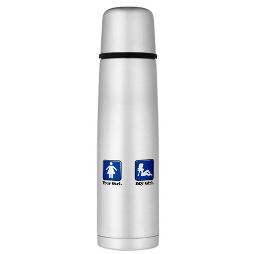 Large Thermos Bottle Your Girl My Girl - Harley Davidson Gear