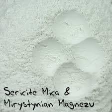 Sericite Mica and Magnesium Myristate Blended Cosmetic Powder for Foundation, Blush, and Pressed Eye Shadow Making Half Oz